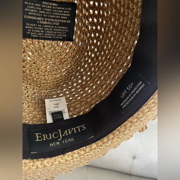 Eric Javits Cannes Hat - UPF50, not available online anymore. Unique brim! - Picture 6 of 6